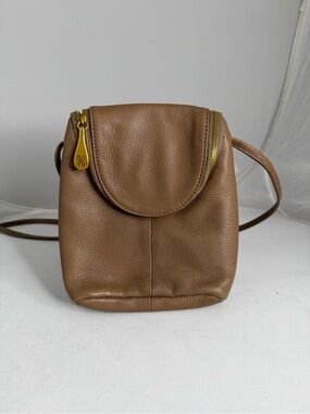 Hobo Fern crossbody pebbled Leather